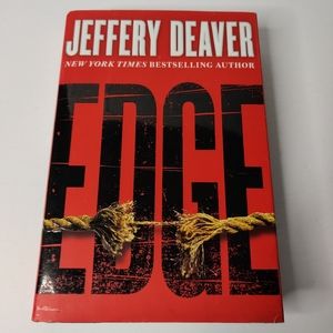 Jeffrey Deaver Edge Hardcover Book